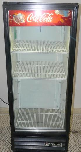 true coke refrigerator gdm 12 retail display cooler